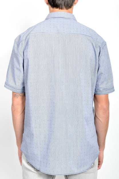 Men's Casual Short Sleeve Patterned Shirts