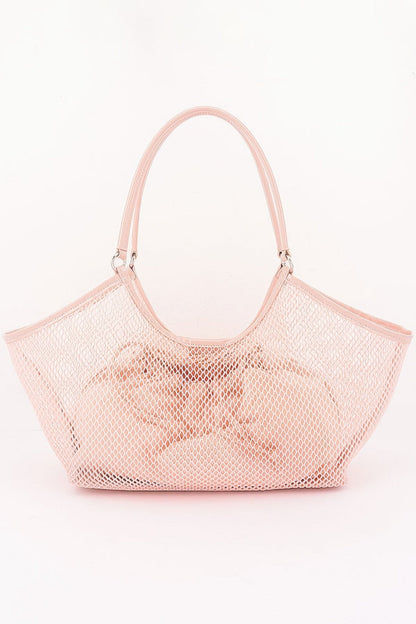 Mesh Tote Bag With Removable Liner, additional detail