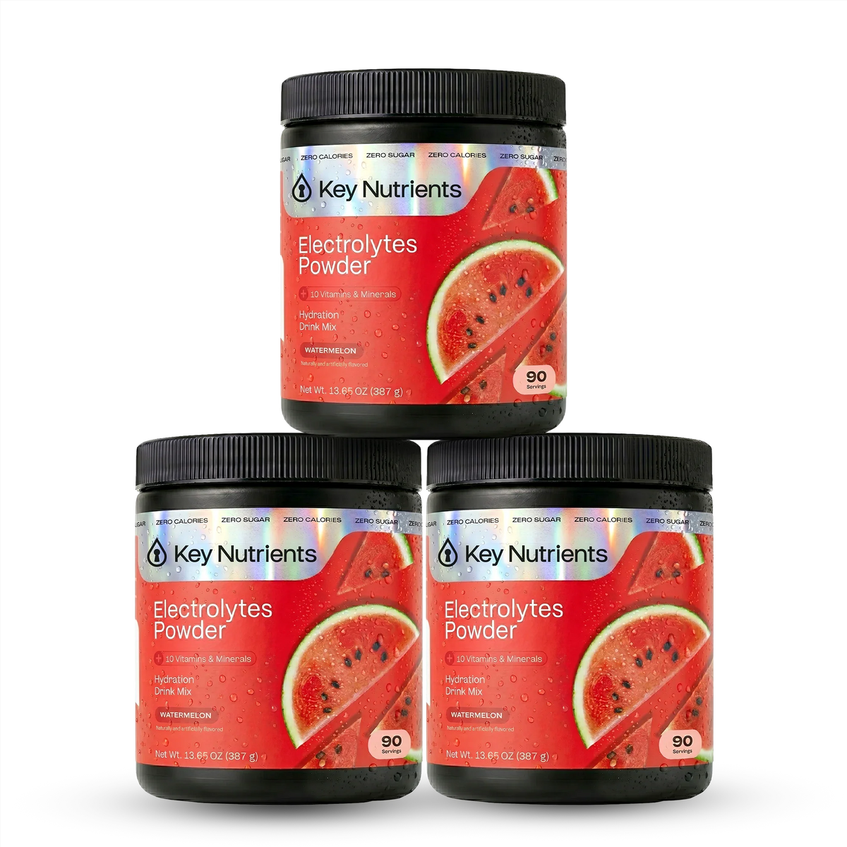 Key Nutrients Electrolyte Recovery Plus powder in Watermelon, alternate view