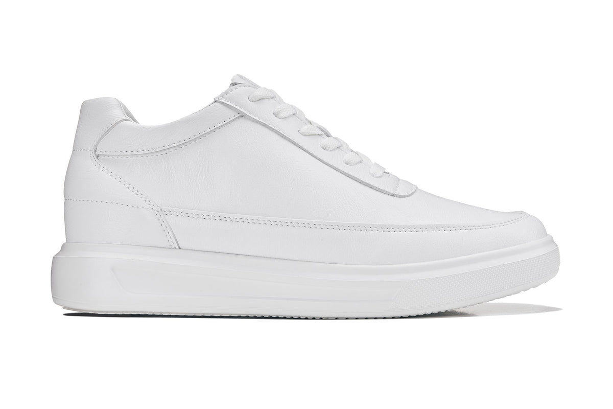 White sneaker on a white background