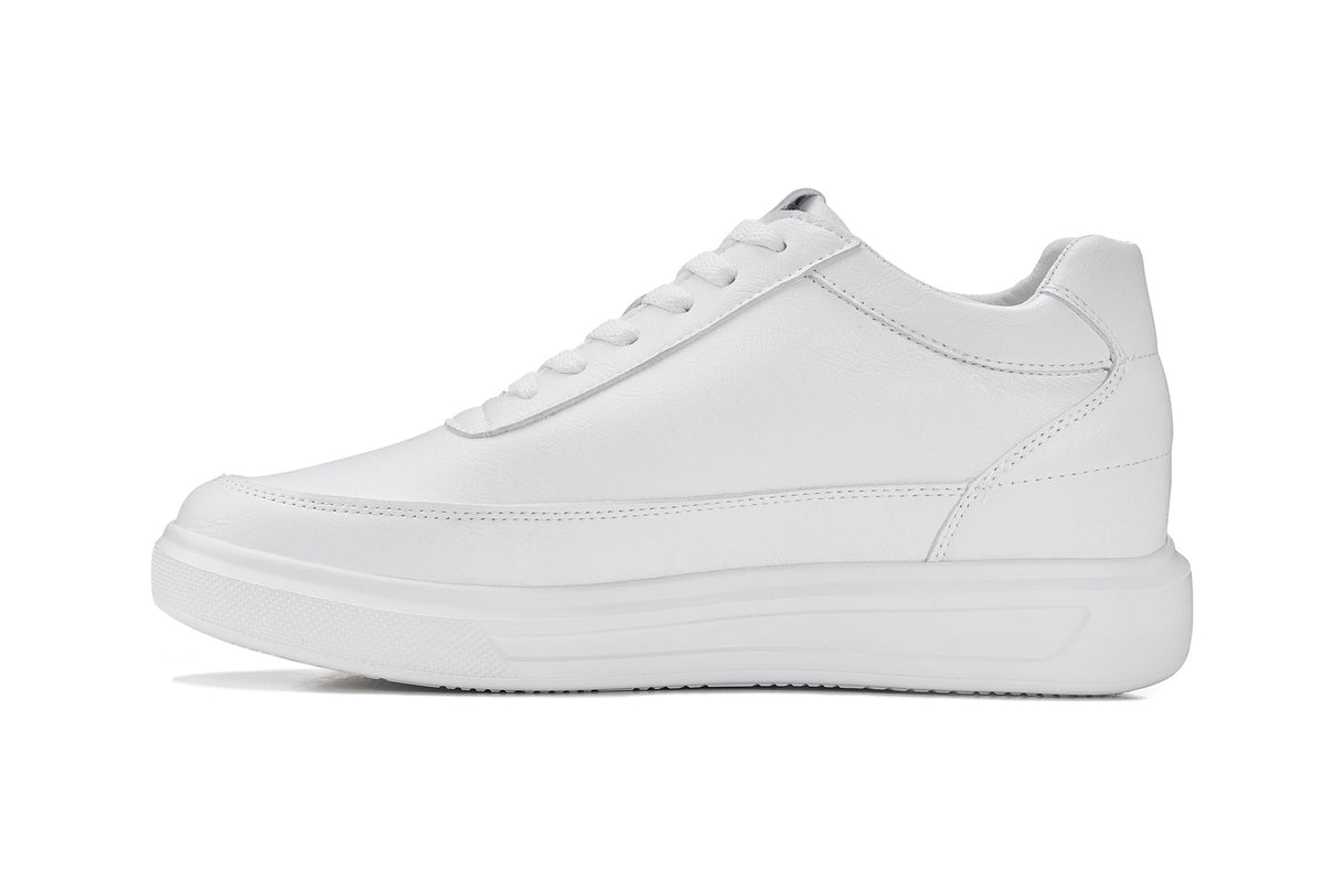 White sneaker on a white background