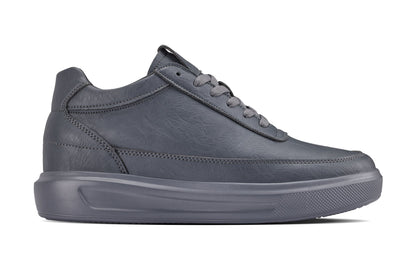 Gray sneaker on a white background