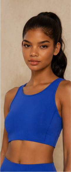 Breathe Easy Cut-Out Back Sports Bra, product photo (2)