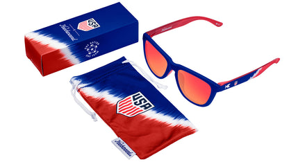 U.S. Soccer 2024 Knockaround Sunglasses, alternate view, additional detail