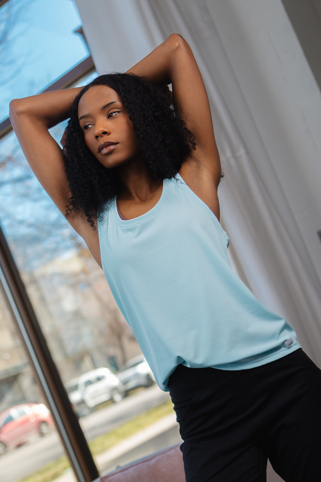 Alyth Always Worthy Ribbed Tank Top