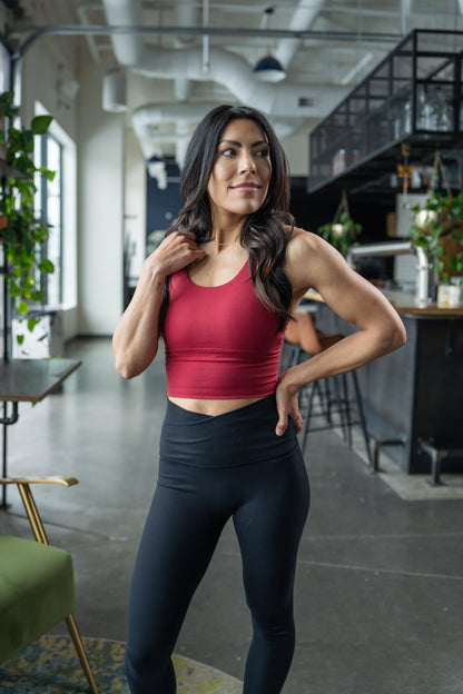 Alyth Rebellious Crop Sports Bra