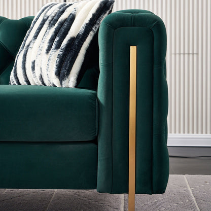 Chesterfield Modern Tufted Sofa, styled photo (8)