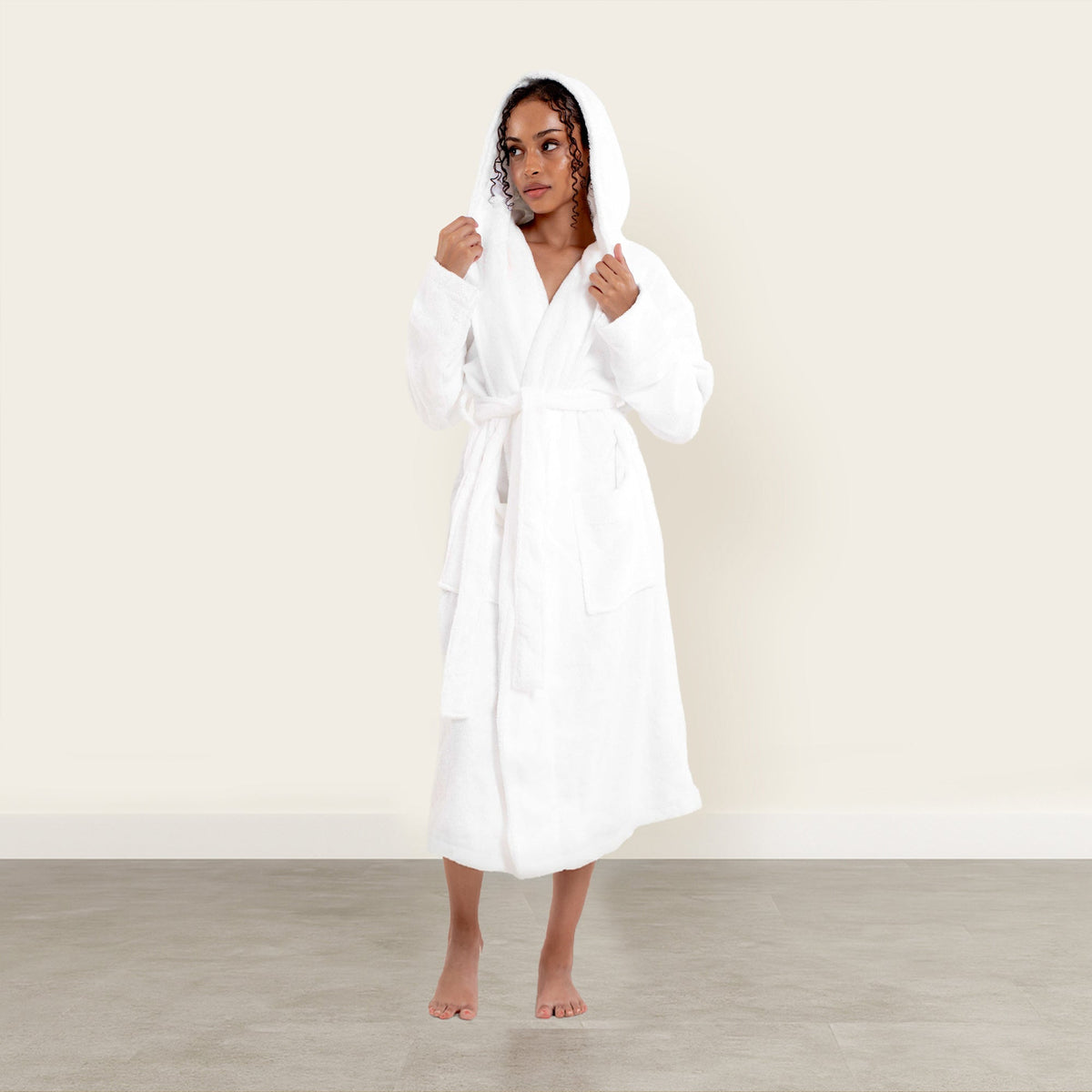 Italic Ultraplush Australian Cotton Hooded Bathrobe — Unisex