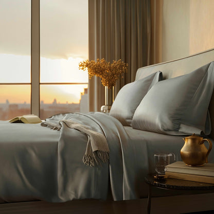 Italic Luxe Australian Sateen Duvet Cover