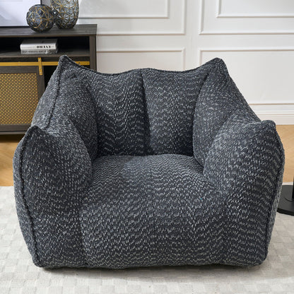 Wide Chenille Lounge Armchair, additional detail (6)
