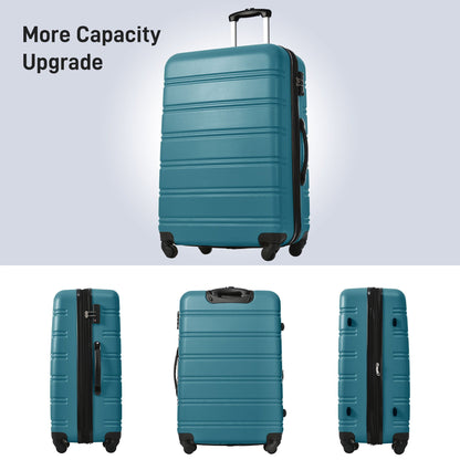 4-Piece Hardshell Spinner Luggage Set, styled photo (11)