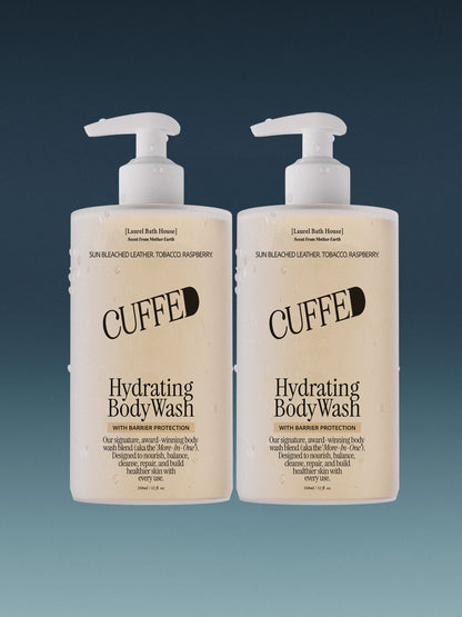 Laurel Bath House Cuffed Lite body wash 2-pack, product photo