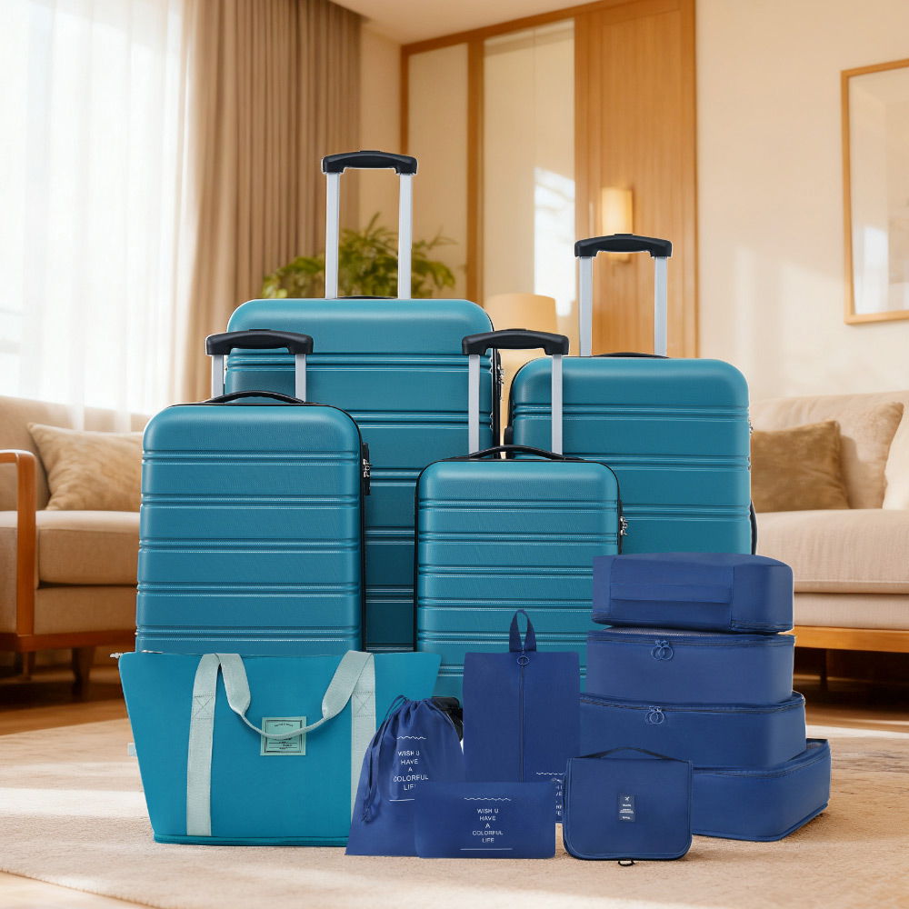 4-Piece Hardshell Spinner Luggage Set, alternate view (13)