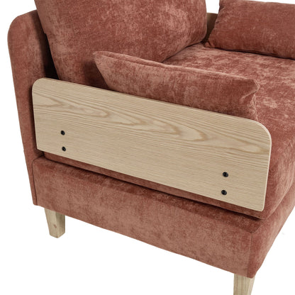 Convertible sofa bed with removable Velcro side pocket (view 116)