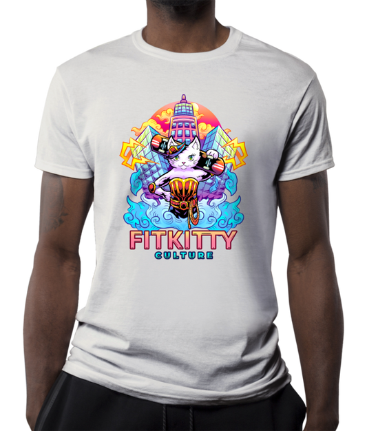 Fitkitty Culture Baddie Kitty t-shirt, alternate view 5