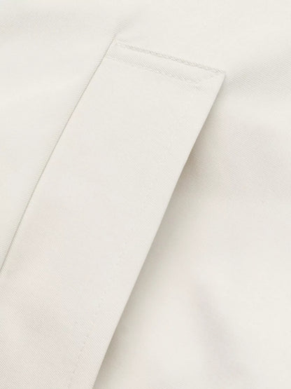 Contrast Trim Zip Up Jacket
