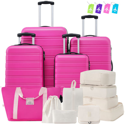 4-Piece Hardshell Spinner Luggage Set, product photo