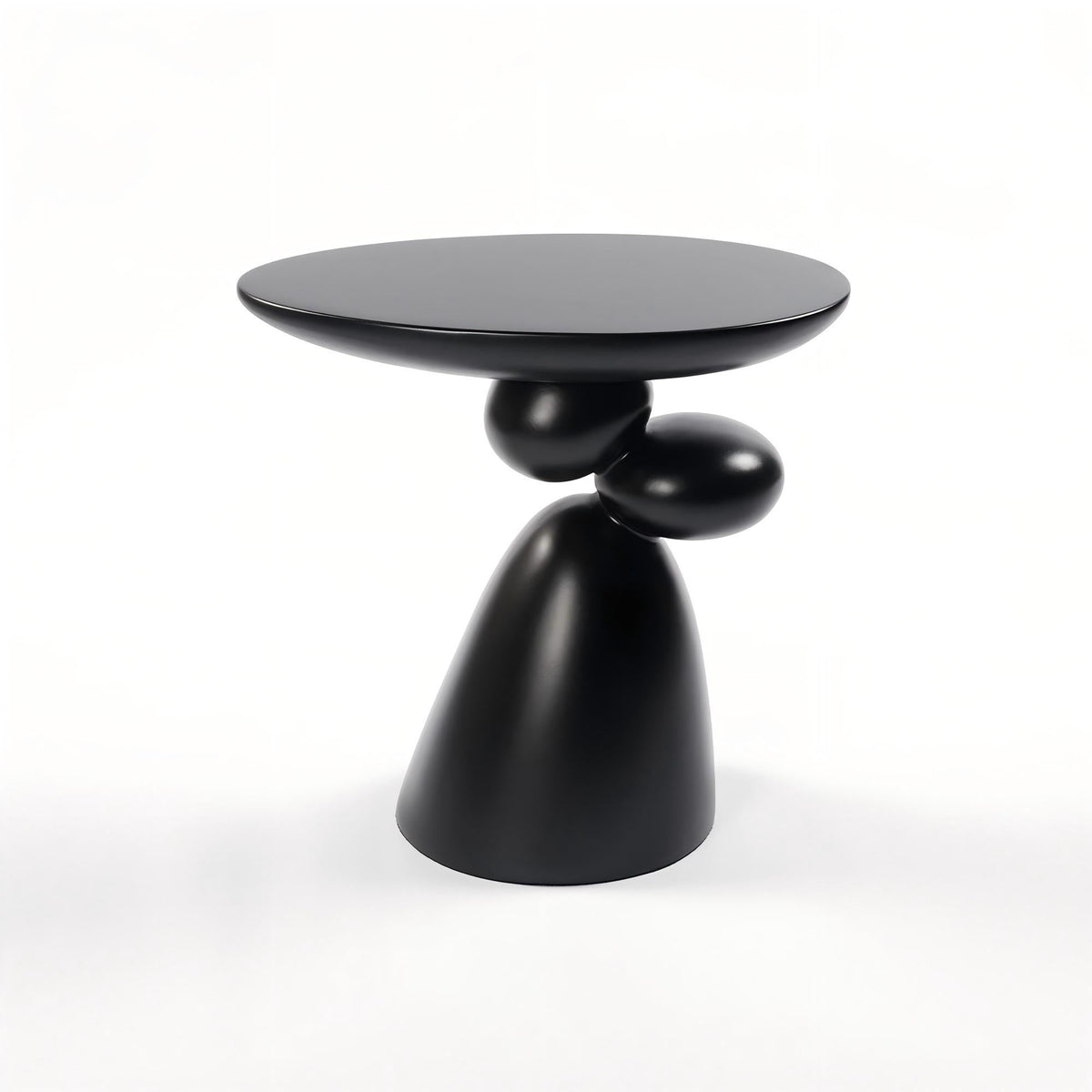 HouseOfZazla Lucky Stone Shaped Corner and Elliptical Coffee Tables