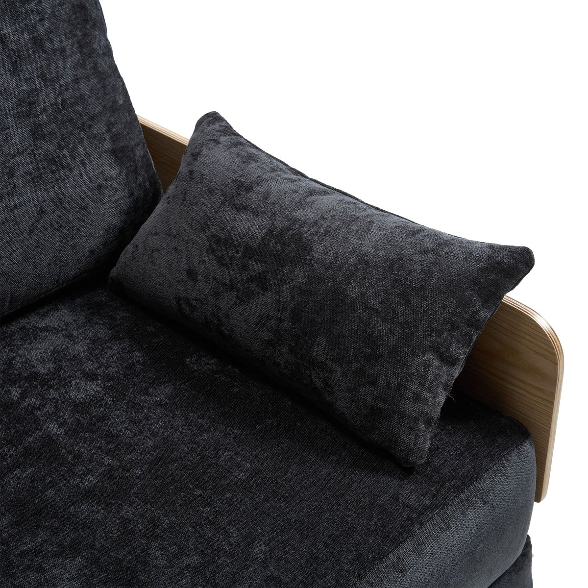 Foldable sofa bed measuring 37.01 inches wide (view 123)