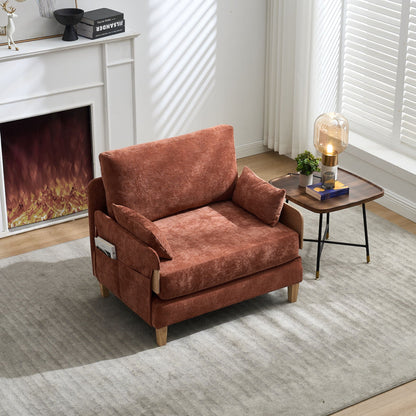 Foldable sofa bed measuring 27.95 inches high (view 125)