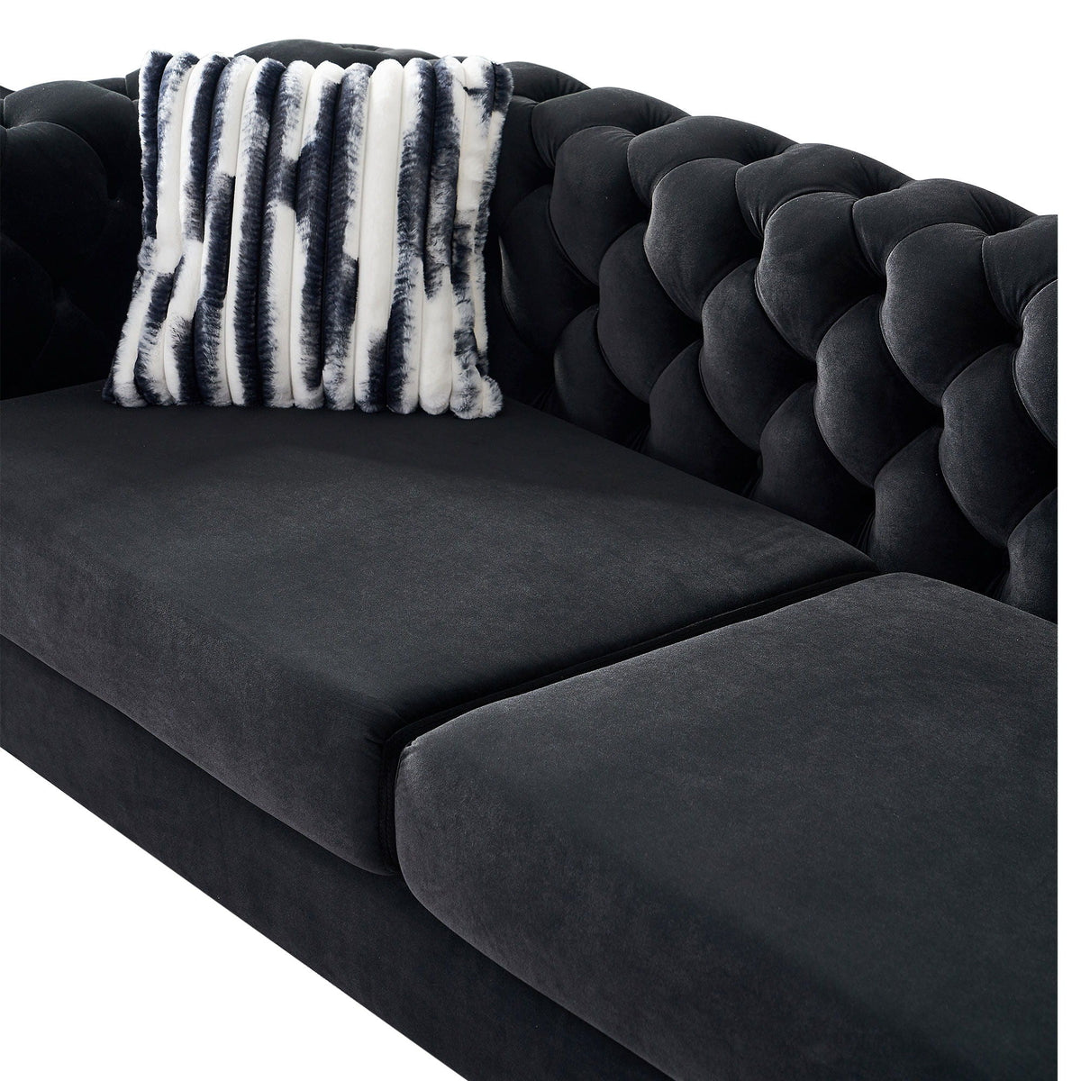 Chesterfield Modern Tufted Sofa, additional detail (11)