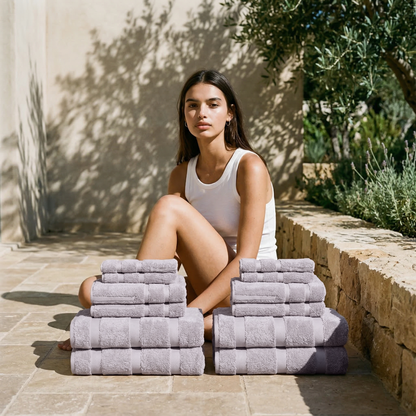 Italic Capri Solid Australian Cotton Bath & Hand Towels