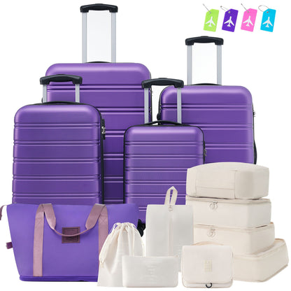 4-Piece Hardshell Spinner Luggage Set, alternate view (2)