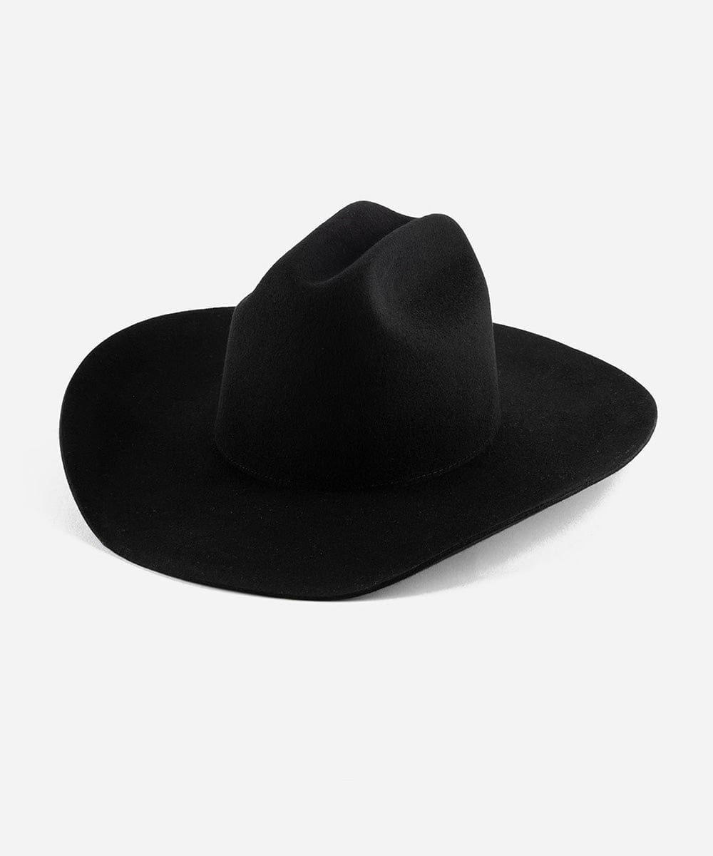 Teddy Cattleman Cowboy Hat in Black