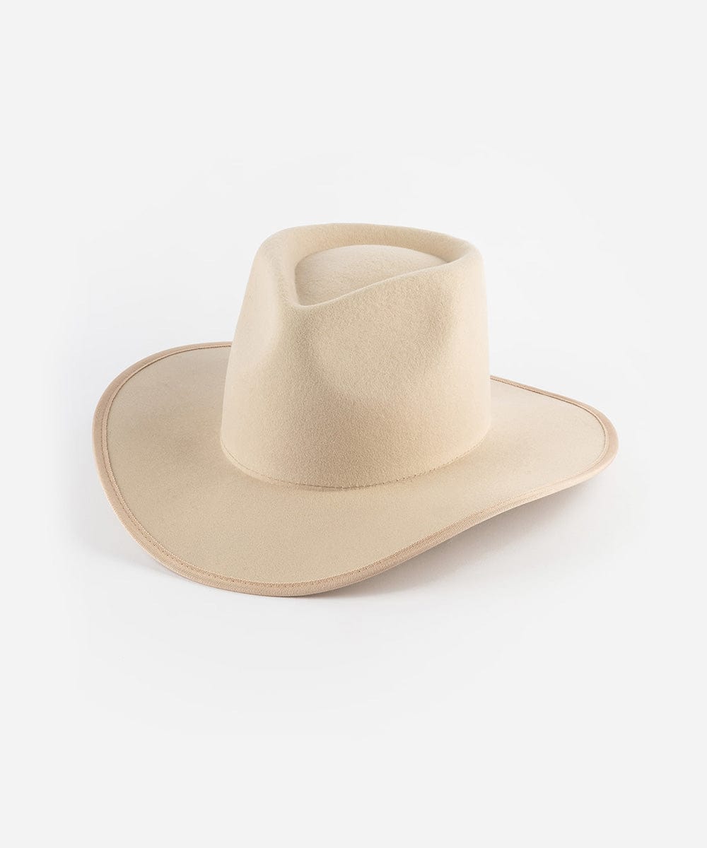 June Rancher Cowboy Hat in Cream