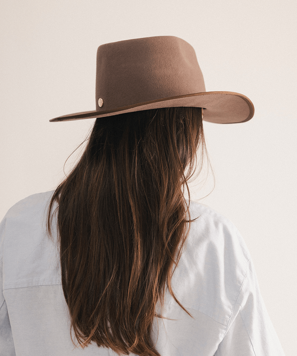 June Rancher Cowboy Hat, styled photo