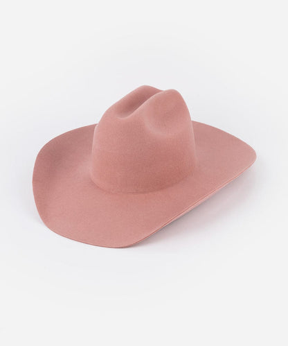 Teddy Cattleman Cowboy Hat in Rose