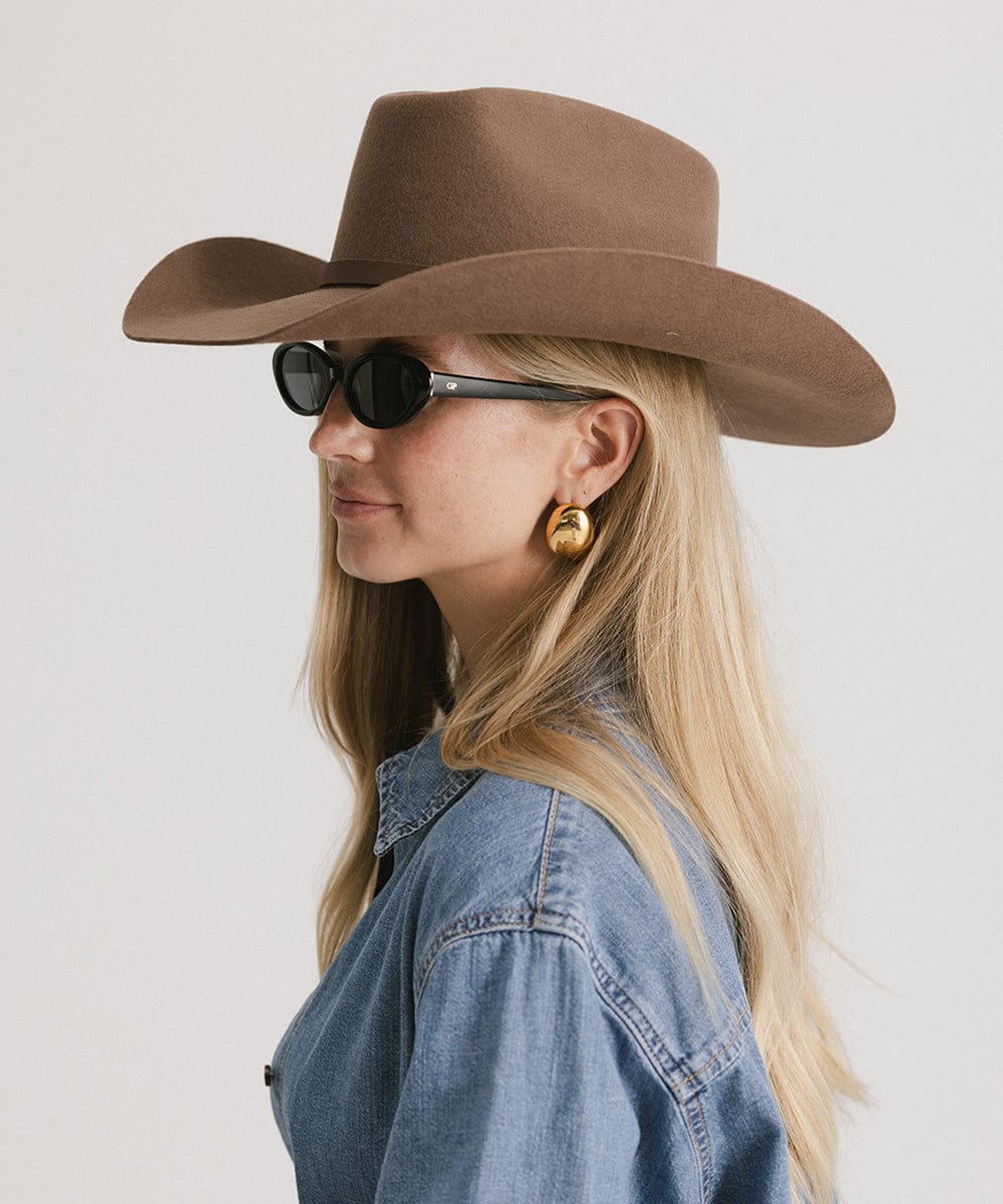 Shane Cowboy Hat, styled photo