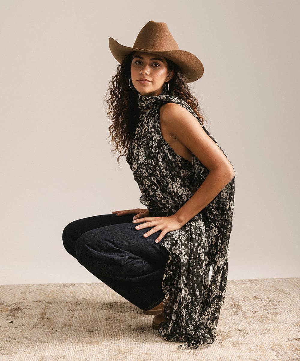 Teddy Cattleman Cowboy Hat, additional detail 2