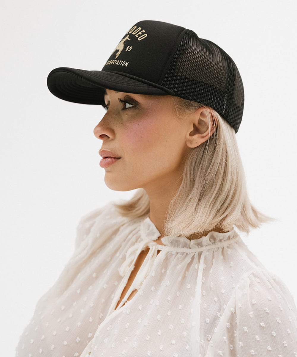 Gigi Rodeo Trucker Hat, additional detail