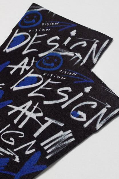 Conte Fantasy 910 dense socks with art designs, alternate view (2)