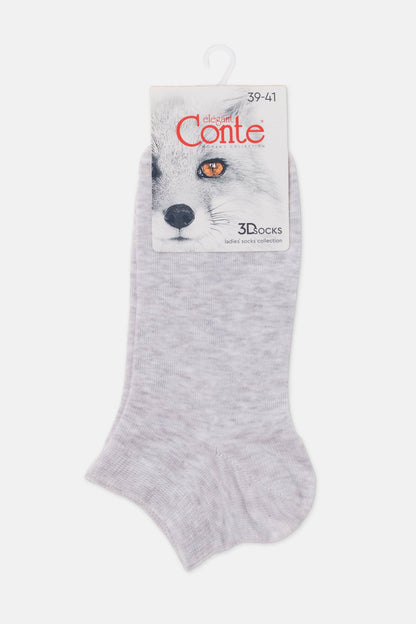 Conte cotton women's ankle 3D Socks, product photo (9)