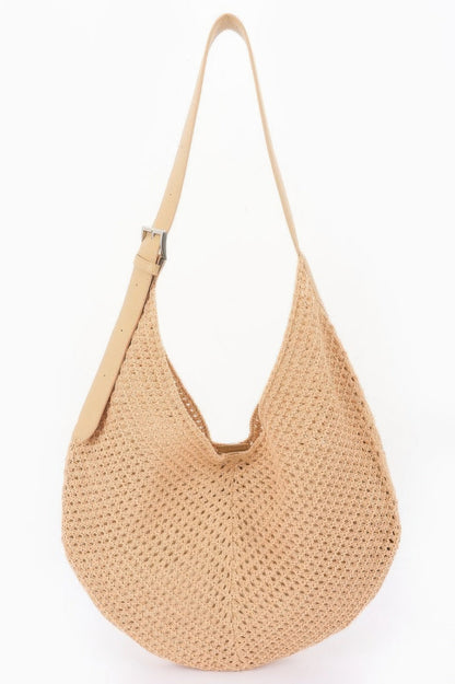 Mesh Crochet Shoulder With Pouch, product photo