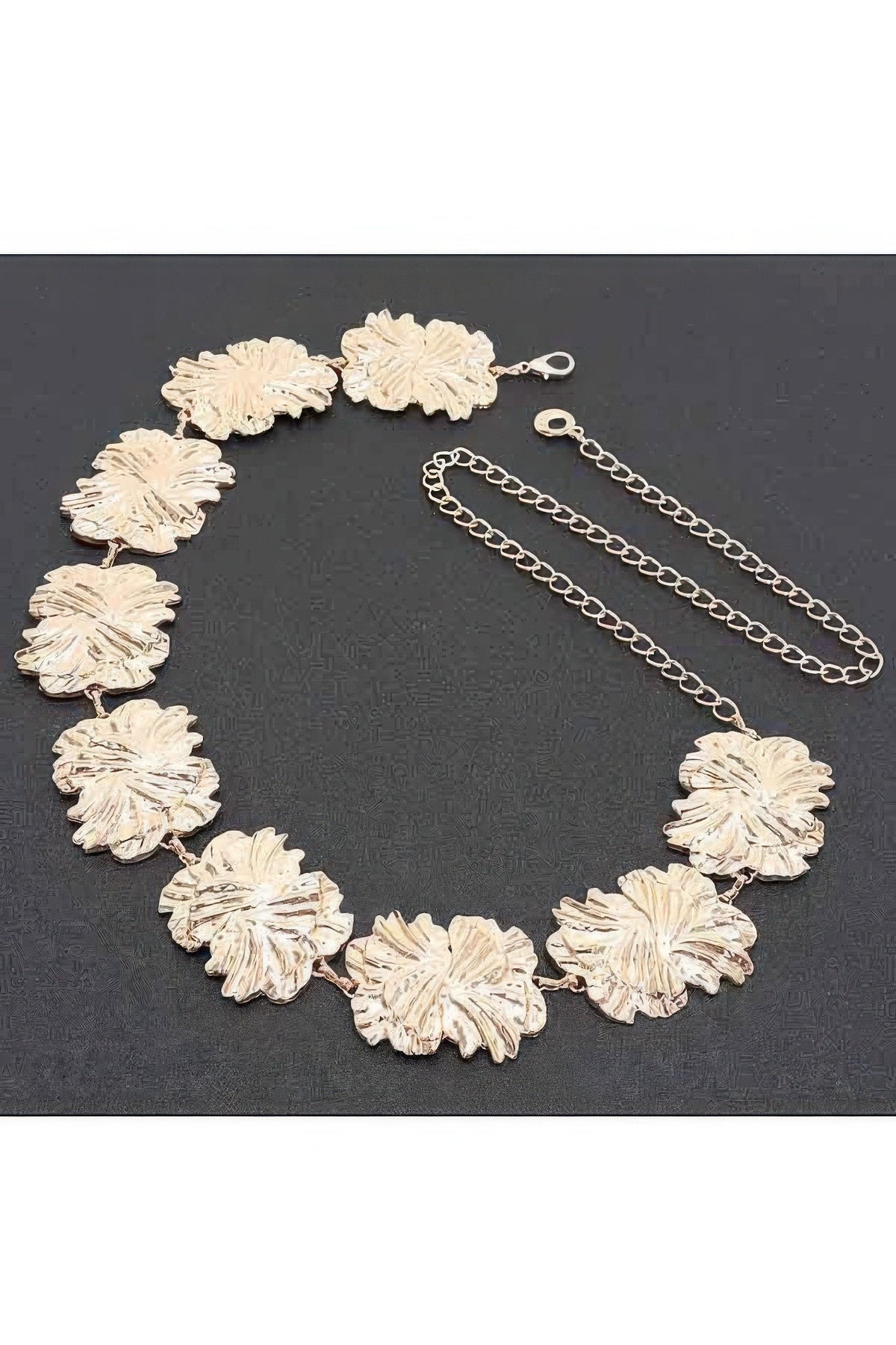 Metal Chain Belt, styled photo