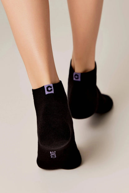 Conte Active 571 cotton ankle socks with terry sole, additional detail (3)