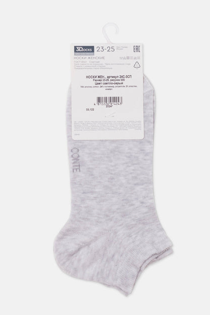 Conte cotton women's ankle 3D Socks, styled photo (8)