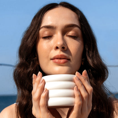 Italic Soy Wax Ceramic Candle