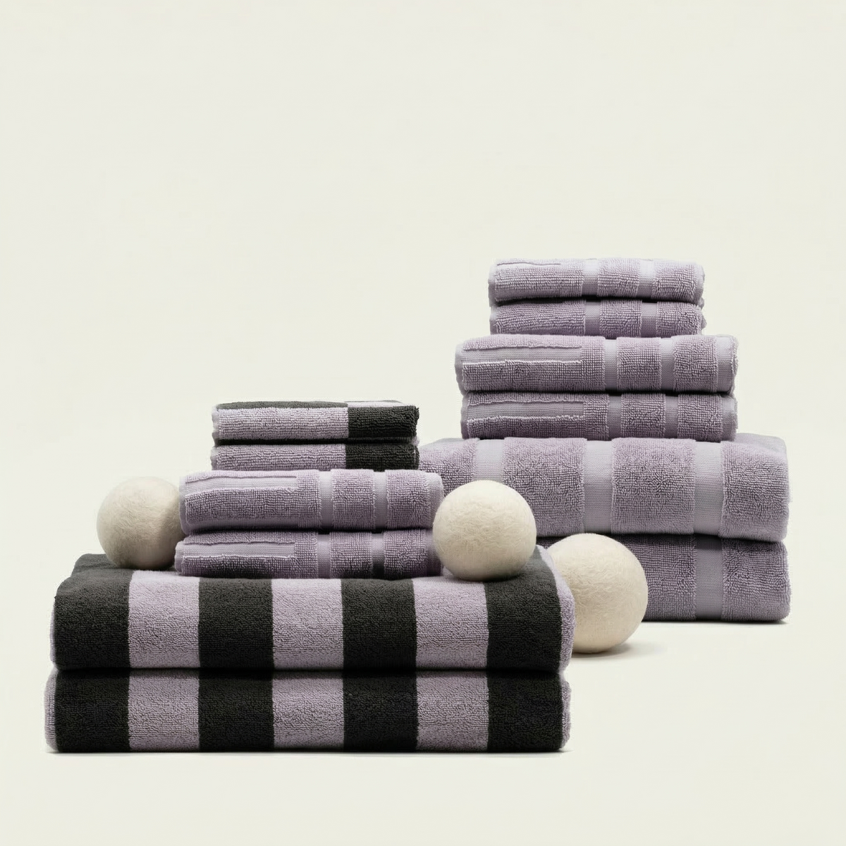 Italic Shadmoor Geometric Australian Cotton Bath Sheets