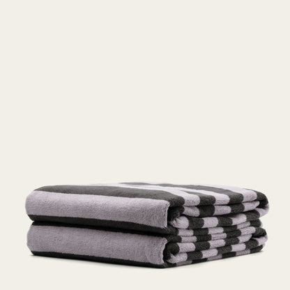 Italic Shadmoor Geometric Australian Cotton Bath Sheets