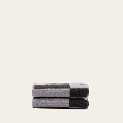 Italic Shadmoor Geometric Australian Cotton Bath Sheets