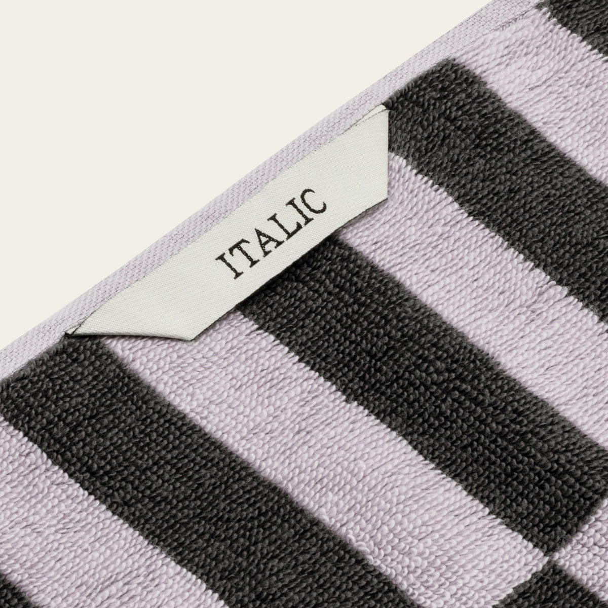 Italic Shadmoor Geometric Australian Cotton Bath Sheets
