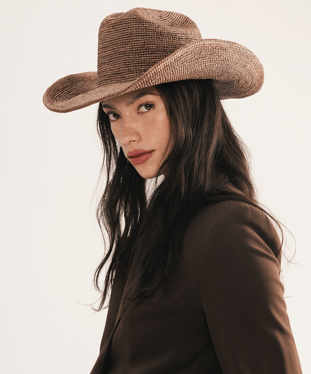 Ames Packable Straw Cowboy Hat, alternate view (3)