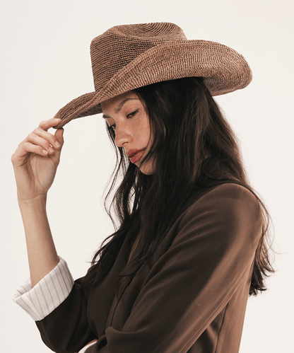 Ames Packable Straw Cowboy Hat, product photo (2)