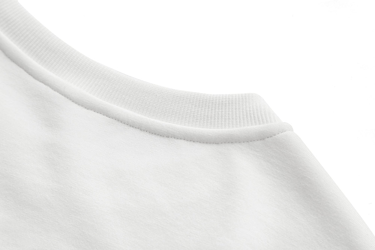 Close-up of a white fabric texture