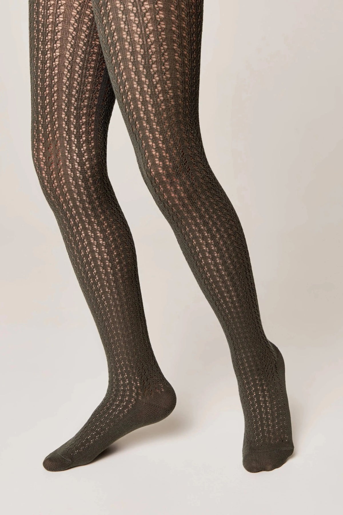 Conte-Kids Miss 618 cotton tights with mesh pattern, product photo