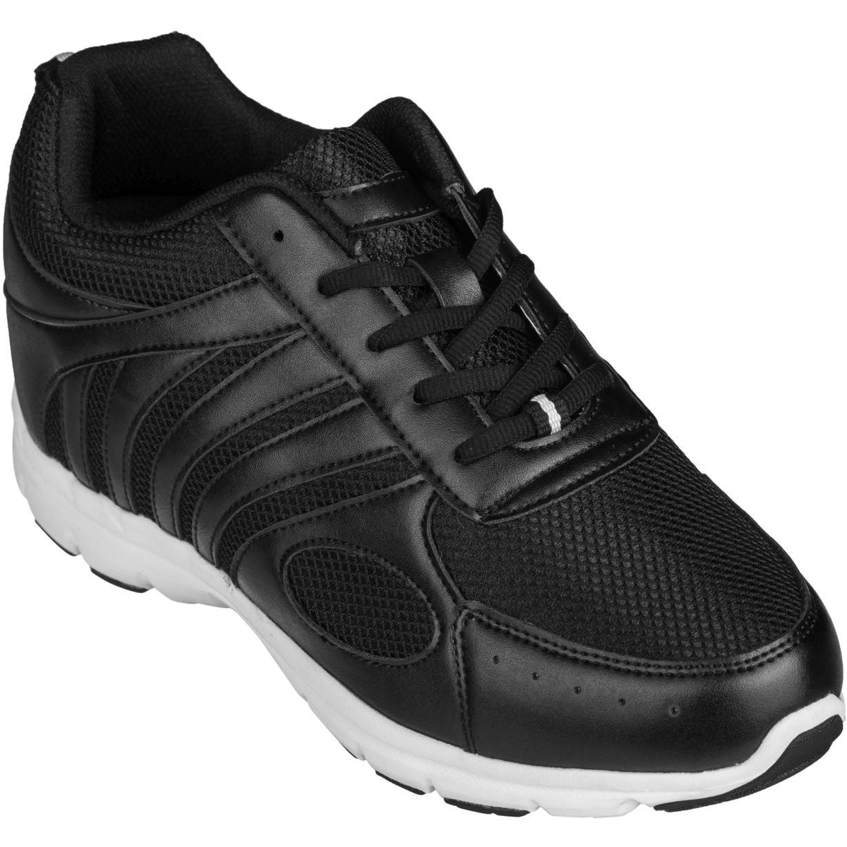 CALTO G3304 elevator sneaker in black, product photo